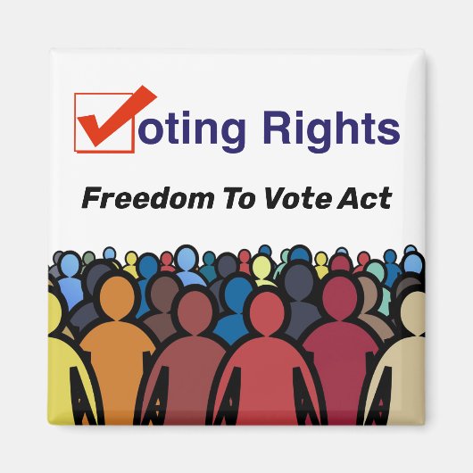 議決権の自由投票 マグネット (正面)