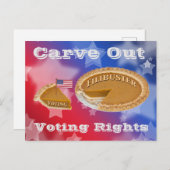 議決権フィリバスターの切り抜き ポストカード (正面/裏面)