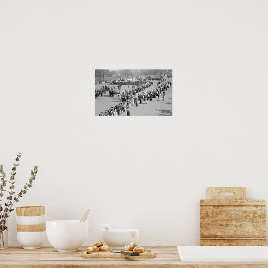 議決権1916年3月 ポスター (キッチン)