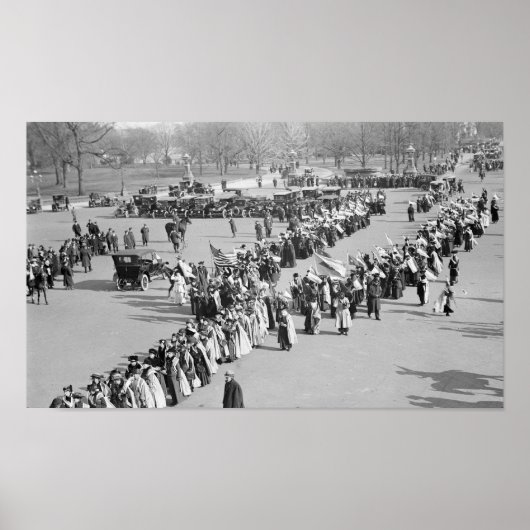 議決権1916年3月 ポスター (正面)