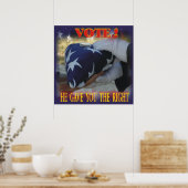 議決権 ポスター (キッチン)