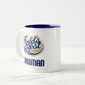 議長のギフト(世界のベスト) ツートーンマグカップ (正面左)