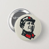 議長の毛のポートレート 缶バッジ (正面&裏面)