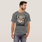 議長の猫の鳴き声のTシャツ Tシャツ (正面フル)