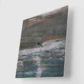 護岸II スクエア壁時計 (傾斜)