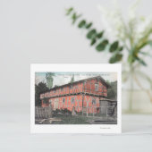 谷で最も古い家の1つ ポストカード (スタンド正面)