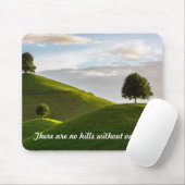 谷のない丘なし マウスパッド (マウス)