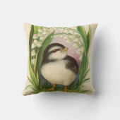 谷のイースターひよこユリ クッション (裏面)