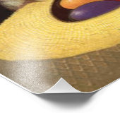 谷のイースターバニー色の卵のユリ フォトプリント            (角)