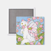 谷のカタフライ磁石のユリ マグネット (正面/裏面)