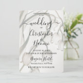 谷のセピアX線リリーを作成 招待状 (スタンド正面)