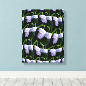 谷のパターンのハッピーリリー キャンバスプリント (インサイチュ (ウッドフロア))