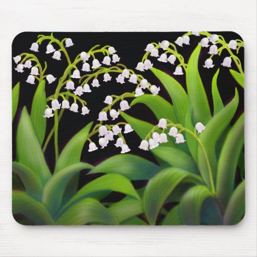 谷のマウスパッドのユリ マウスパッド (正面)