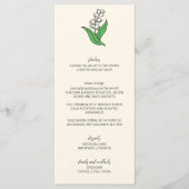 谷のミニマル結婚スリリー メニュー (正面)