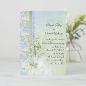 谷のユリと真珠のある蝶 招待状 (スタンド正面)