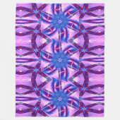 谷のユリ2 フリースブランケット (正面)