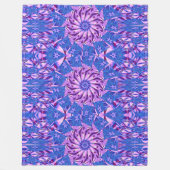 谷のユリ5 フリースブランケット (正面)