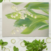 谷のユリ キッチンタオル (折り畳み)