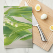 谷のユリ キッチンタオル (四つ折り)