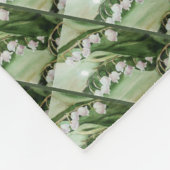 谷のユリ フリースブランケット (角)