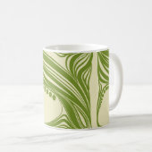 谷のユリ。フローラフレーム美しいヴィント コーヒーマグカップ (正面右)