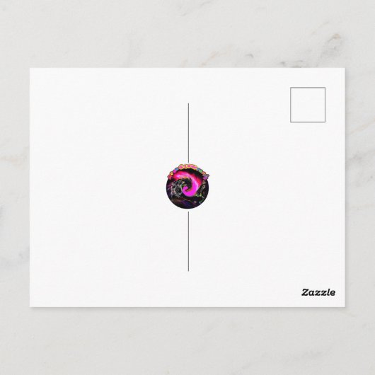 谷のユリ ポストカード (裏面)