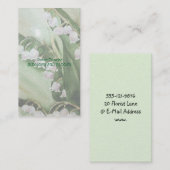 谷のユリ 名刺 (正面/裏面)