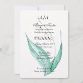 谷のリリー結婚ズ 招待状 (正面)