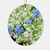 谷のリリー セラミックオーナメント (左)