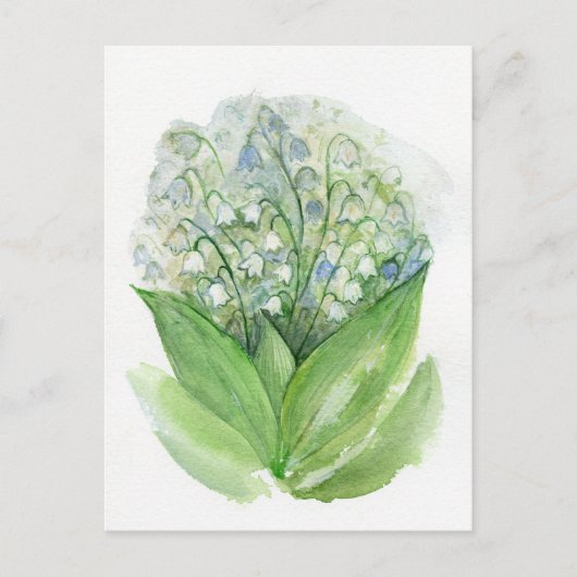 谷のリリー ポストカード (正面)