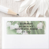 谷のロマンチックなユリ ラベル (インサイチュ)