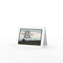 谷のヴィスタのメッセージカード-中ブランク