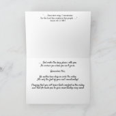 谷の勇気付けられるの挨拶状を通して カード (内部)