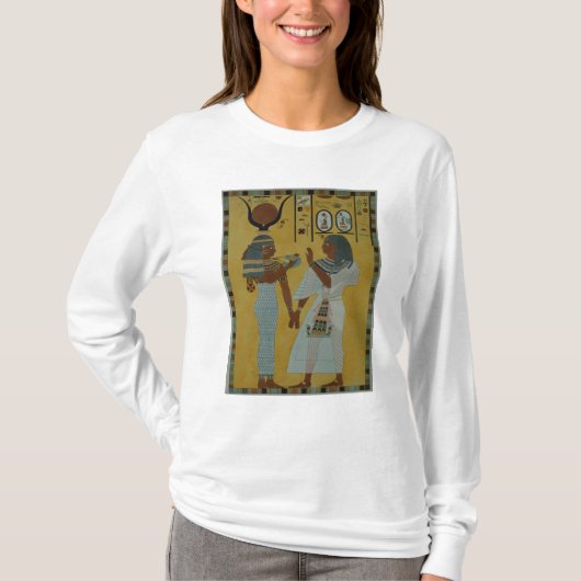 谷の墓からのイラストレーション Tシャツ (正面)