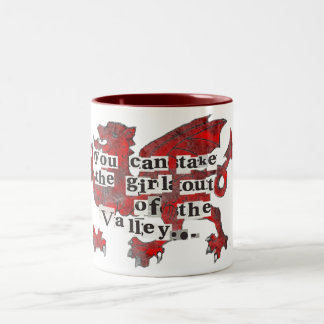 谷の女の子 ツートーンマグカップ