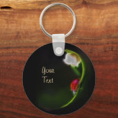 谷の女性 キーホルダー (正面)