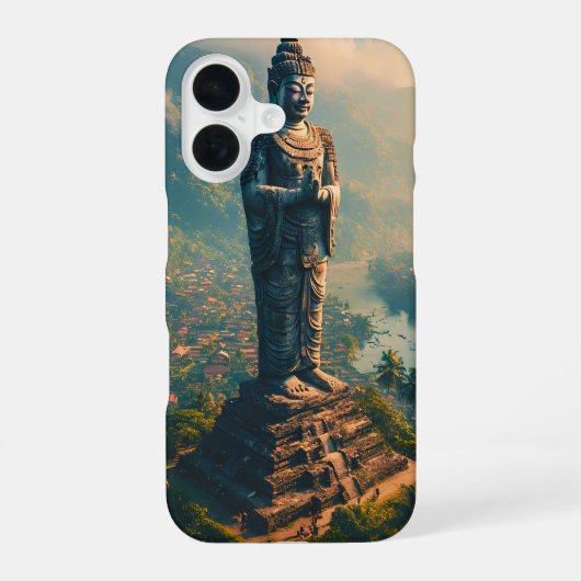 谷の守護者 - 保護者 iPhone 16ケース (裏面)