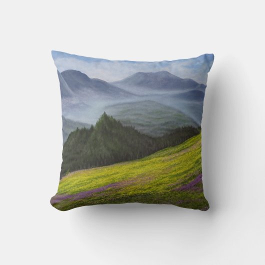 「谷の平和」 クッション (正面)