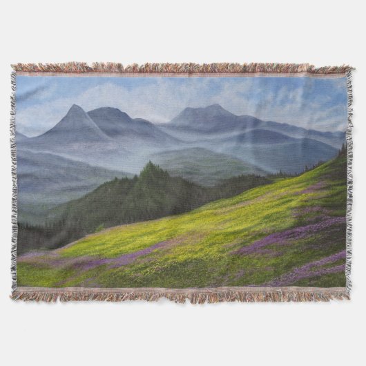 「谷の平和」 スローブランケット (正面)