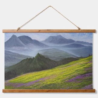 「谷の平和」 吊り下げ型タペストリー