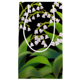 谷の庭のユリによってはギフトバッグが開花します スモールペーパーバッグ