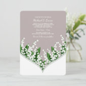 谷の招待状のユリ 招待状 (スタンド正面)