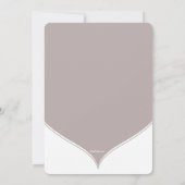 谷の招待状のユリ 招待状 (裏面)