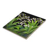 谷の春の庭ユリによってはタイルが開花します タイル (側面)