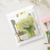 谷の春の花の花束 フェイバーバッグ (封をした状態)