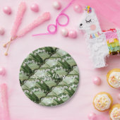 谷の春の試みユリ ペーパープレート (パーティー)