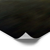 「谷の朝」 ポスター (角)