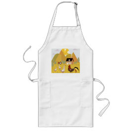 谷の村 ロングエプロン