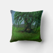 谷の柳 クッション (裏面)