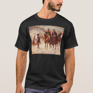 谷の炉のジョージ・ワシントンそしてラファイエット Tシャツ